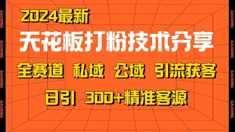 天花板打粉技术分享,野路子玩法 曝光玩法免费矩阵自热技术日引2000+精准客户-创客网