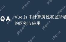 Vue.js 中计算属性和监听器的区别与应用-创客网