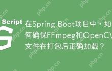 在Spring Boot项目中，如何确保FFmpeg和OpenCV的so文件在打包后正确加载？-创客网