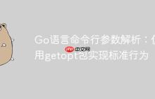 Go语言命令行参数解析：使用getopt包实现标准行为-创客网