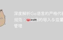 深度解析Go语言的严格代码规范：未使用的导入与变量管理-创客网