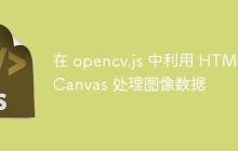 在 opencv.js 中利用 HTML Canvas 处理图像数据-创客网