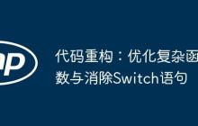 代码重构：优化复杂函数与消除Switch语句-创客网