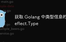 获取 Golang 中类型信息的 reflect.Type-创客网