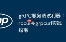 gRPC服务调试利器：grpcui与grpcurl实践指南-创客网