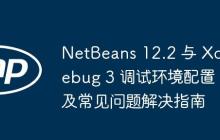 NetBeans 12.2 与 Xdebug 3 调试环境配置及常见问题解决指南-创客网