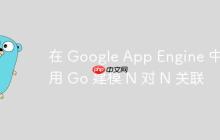 在 Google App Engine 中使用 Go 建模 N 对 N 关联-创客网