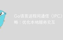 Go语言进程间通信(IPC)策略:优化本地服务交互-创客网