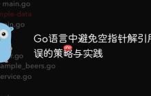 Go语言中避免空指针解引用错误的策略与实践-创客网