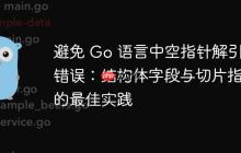 避免 Go 语言中空指针解引用错误：结构体字段与切片指针的最佳实践-创客网