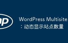 WordPress Multisite:动态显示站点数量-创客网