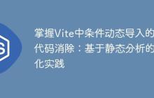 掌握Vite中条件动态导入的死代码消除:基于静态分析的优化实践-创客网