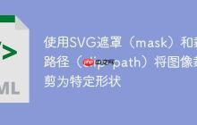 使用SVG遮罩（mask）和裁剪路径（clip-path）将图像裁剪为特定形状-创客网