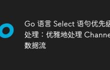 Go 语言 Select 语句优先级处理：优雅地处理 Channel 数据流-创客网
