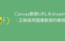 Canvas数据URL与drawImage:正确使用图像数据的教程-创客网