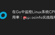 在Go中监控Linux系统CPU使用率:goprocinfo实战指南-创客网
