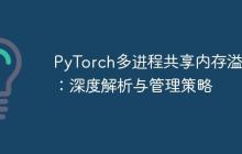 PyTorch多进程共享内存溢出：深度解析与管理策略-创客网