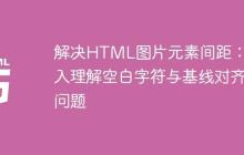 解决HTML图片元素间距：深入理解空白字符与基线对齐问题-创客网