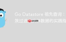Go Datastore 祖先查询：高效过滤父实体数据的实践指南-创客网