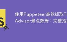 使用Puppeteer高效抓取TripAdvisor景点数据：完整指南-创客网