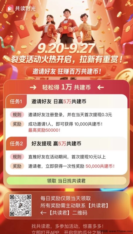 共读时光：共创分玩法全解析，轻松赚取数字财富新收溢！-创客网